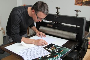 Current Varnell Artist-in-Residence John Shorb