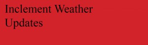 Inclement weather web banner